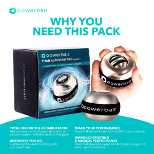 Powerball wrist exerciser