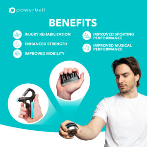 Powerball wrist exerciser