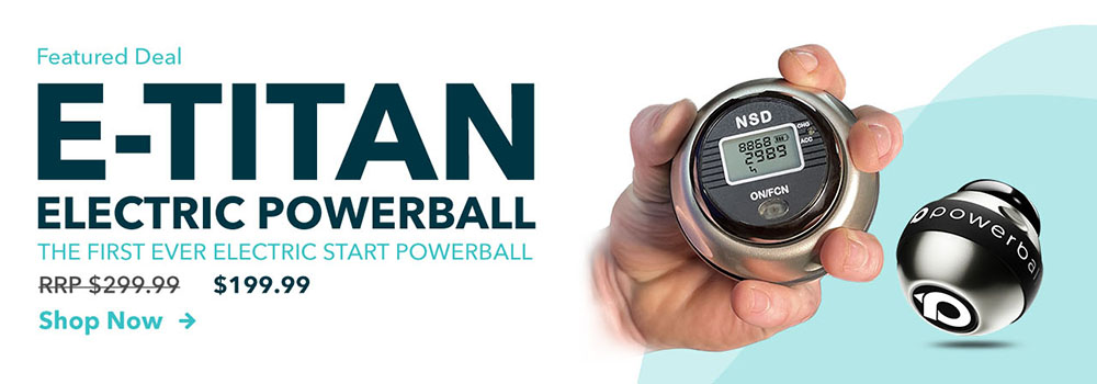 e-titan powerball mobile promotional header image