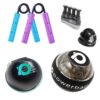 Powerball Gyroscope, Metal Grip Strengtheners, Finger Exerciser and Massage Ball
