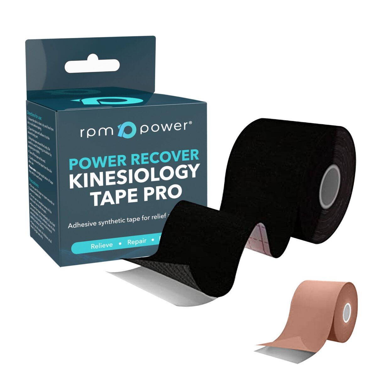 4 Pack Kinesiology Tape for Sports Athletes - 16 FT Waterproof Athletic  Tape for The Knee, Elbow and Shoulder Muscles, etc. (Beige)