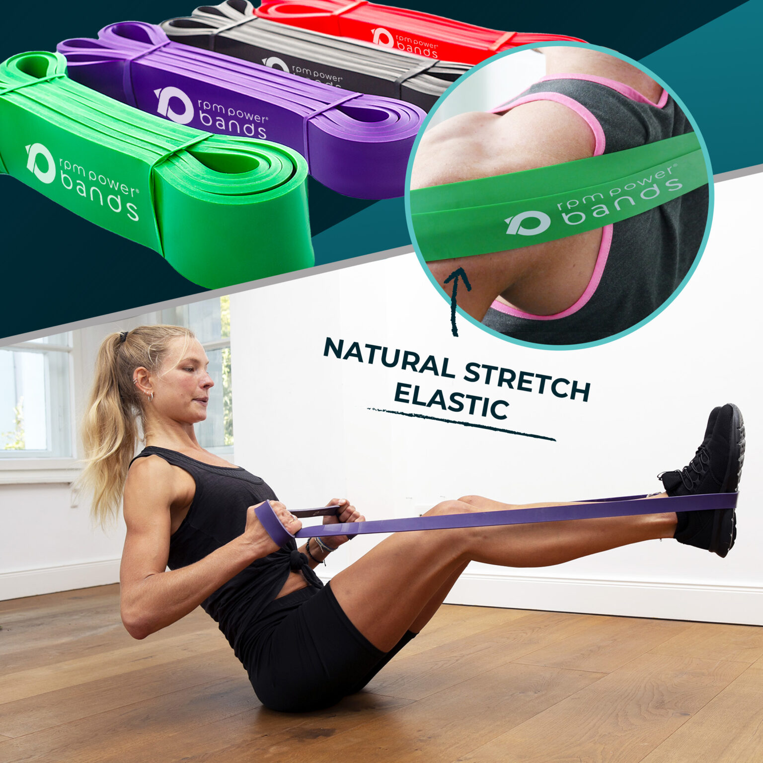Pull-Up Assist Resistance Bands (Single) - Image 4